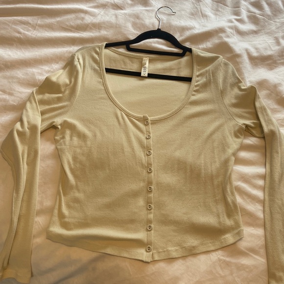 Skims logo pointelle long sleeve - Picture 1 of 4